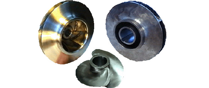 Запасные части к насосам различных видов